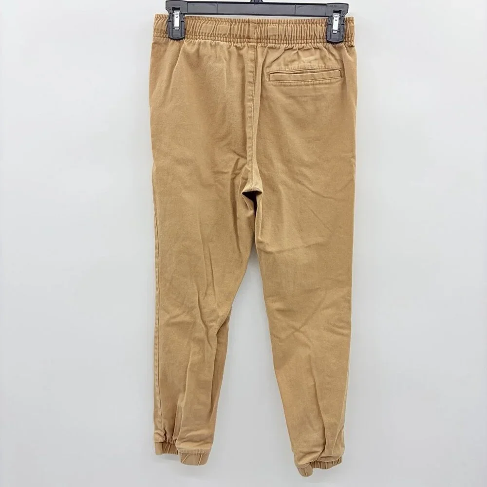 Old Navy Youth Boys Size XL 14/16 Built-In Flex‎ Twill Jogger Pants in Tan $30